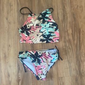 Kids floral bikini